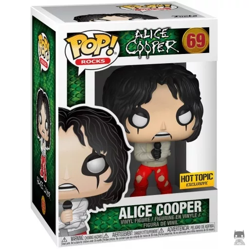 Alice Cooper in Straitjacket Funko Pop! figure (Alice Cooper)