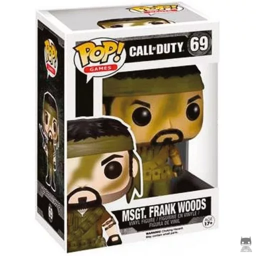 MSGT Frank Woods Funko Pop! figure (Call of Duty)