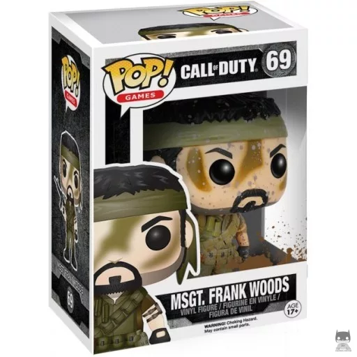 MSGT Frank Woods (Mud Splatter) Funko Pop! figure (Call of Duty)