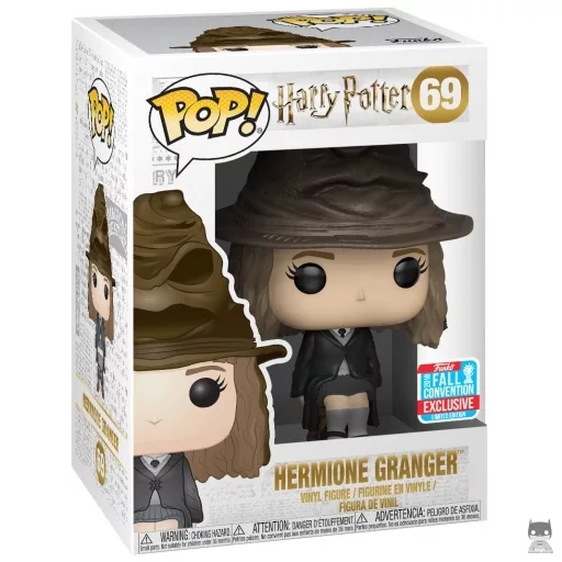 Hermione Granger with Sorting Hat Funko Pop! figure (Harry Potter)