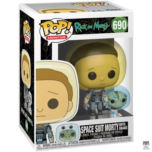 Space Suit Morty with Snake Funko Pop! figure (Rick and Morty)