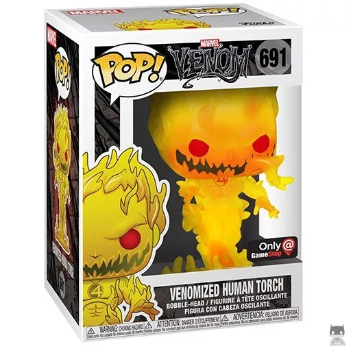 Venomized Human Torch Funko Pop! figure (Venom)