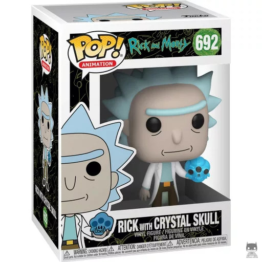 Rick with Crystal Skull Funko Pop! figure (Rick and Morty)