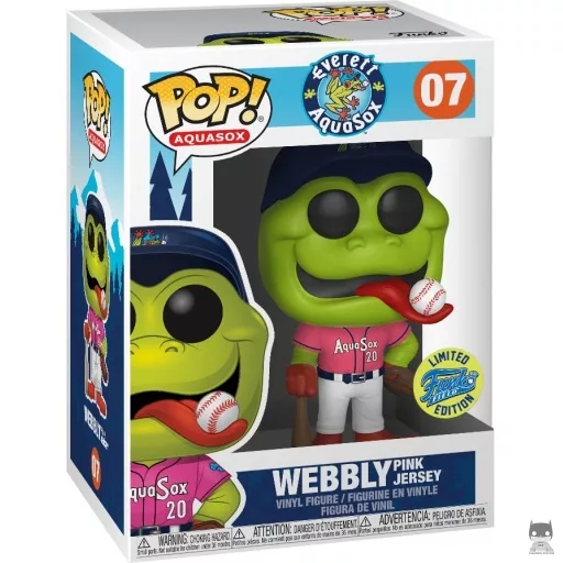 Webbly Pink Jersey Funko Pop! figure (AquaSox)