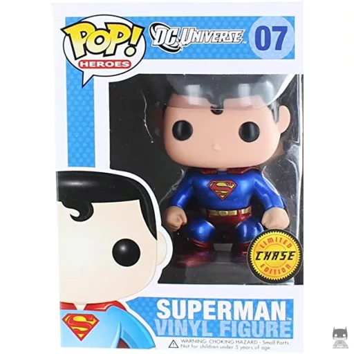 Superman (Bobble-Head) (Metallic) Funko Pop! figure (DC Universe)
