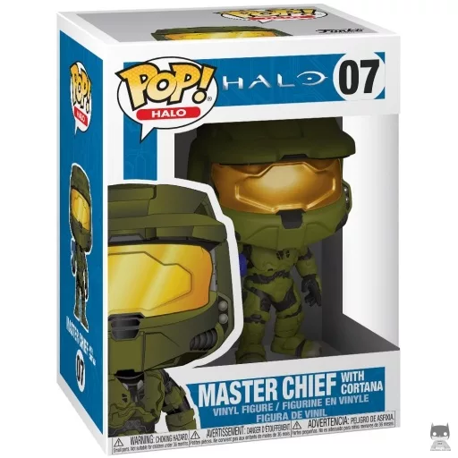 Master Chief with Cortana Funko Pop! figure (Halo)
