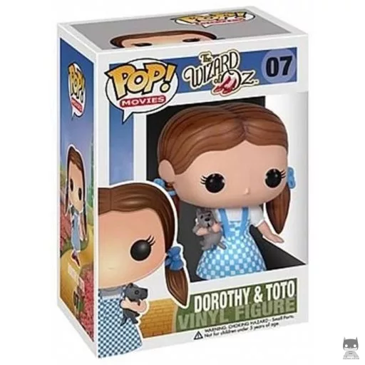 Dorothy & Toto Funko Pop! figure (The Wizard of Oz)