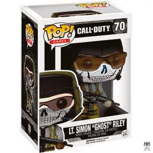 Lt. Simon "Ghost" Riley Funko Pop! figure (Call of Duty)