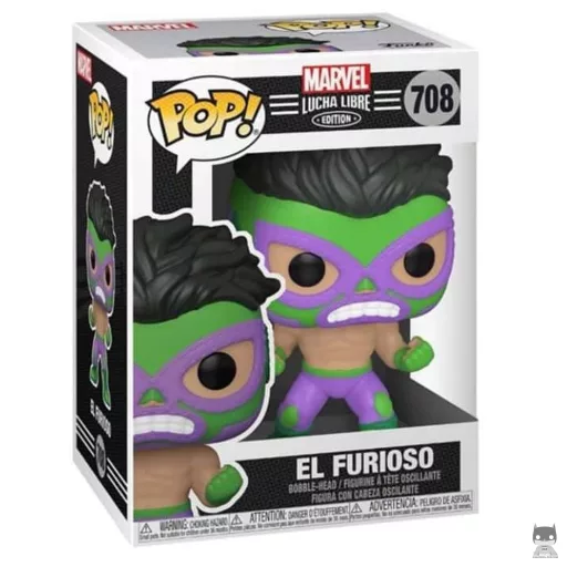 El Furioso Funko Pop! figure (Marvel Lucha Libre)