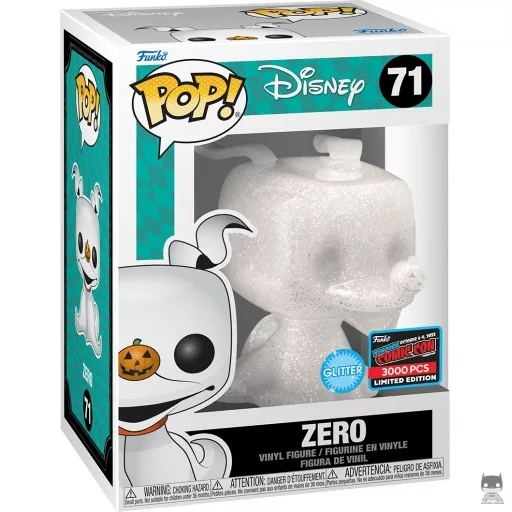 Zero (Glitter) Funko Pop! figure (The Nightmare Before Christmas)