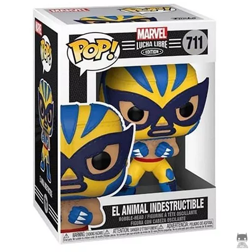 El Animal Indestructible Funko Pop! figure (Marvel Lucha Libre)