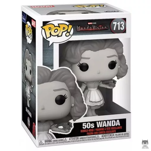 50's Wanda (Black & White) Funko Pop! figure (WandaVision)