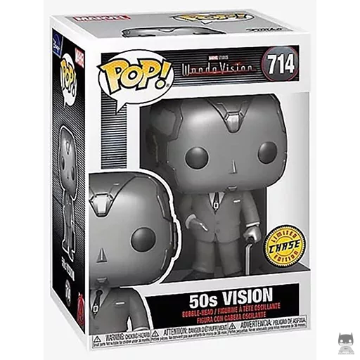 50's Vision (Chase) (Black & White) Funko Pop! figure (WandaVision)