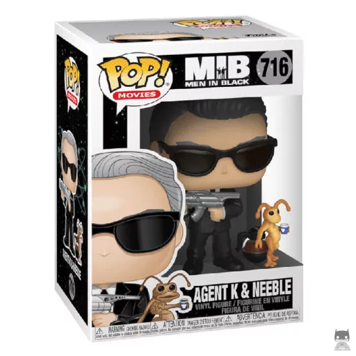 Agent K and Neeble Funko Pop! figure (Men in Black)