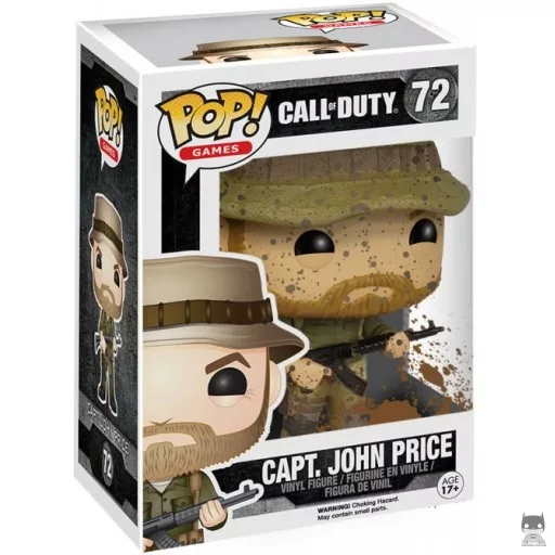 Captain John Price (Mud Splatter) Funko Pop! figure (Call of Duty)