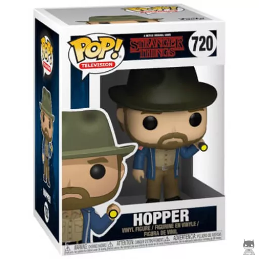 Hopper with flashlight Funko Pop! figure (Stranger Things)