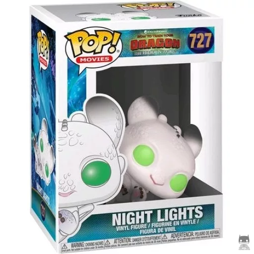 Night Lights (White) Funko Pop! figure (How to Train Your Dragon)