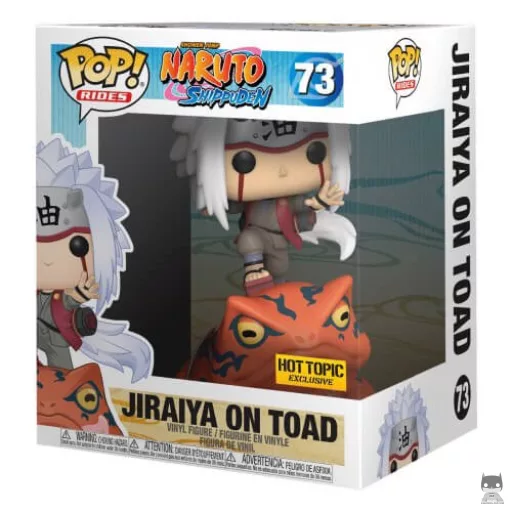 Jiraiya on Toad Funko Pop! figure (Naruto Shippuden)