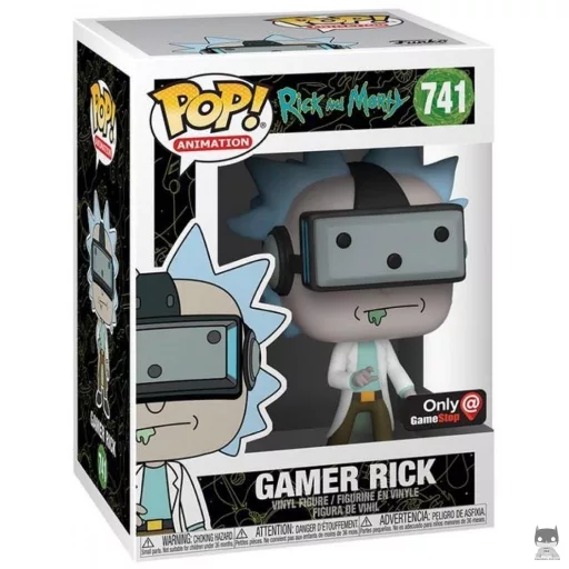 Gamer Rick Funko Pop! figure (Rick and Morty)