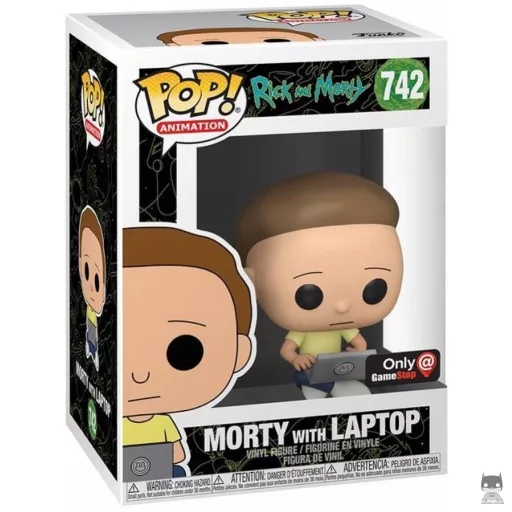 Morty with Laptop Funko Pop! figure (Rick and Morty)