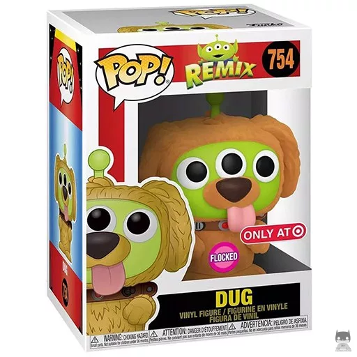 Dug (Flocked) Funko Pop! figure (Pixar Alien Remix)