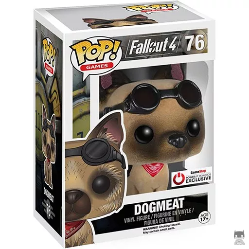 Dogmeat (Flocked) Funko Pop! figure (Fallout)