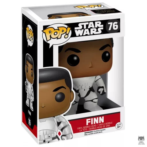 Finn as Stormtrooper Funko Pop! figure (Star Wars: Episode VII, The Force Awakens)