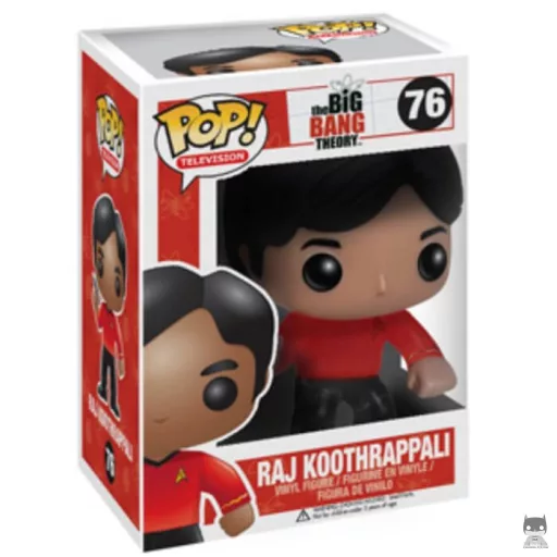 Raj Koothrappali (Star Trek) Funko Pop! figure (The Big Bang Theory)