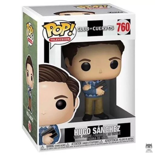 Hugo Sanchez Funko Pop! figure (Club de Cuervos)