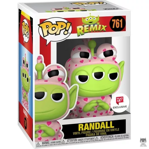 Randall with Hearts Funko Pop! figure (Pixar Alien Remix)
