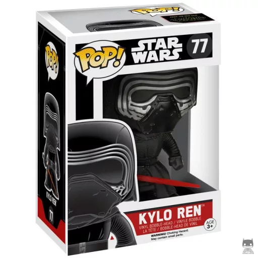 Kylo Ren Hoodless Funko Pop! figure (Star Wars: Episode VII, The Force Awakens)