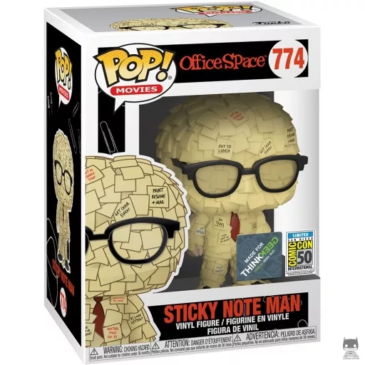 Sticky Note Man Funko Pop! figure (Office Space)