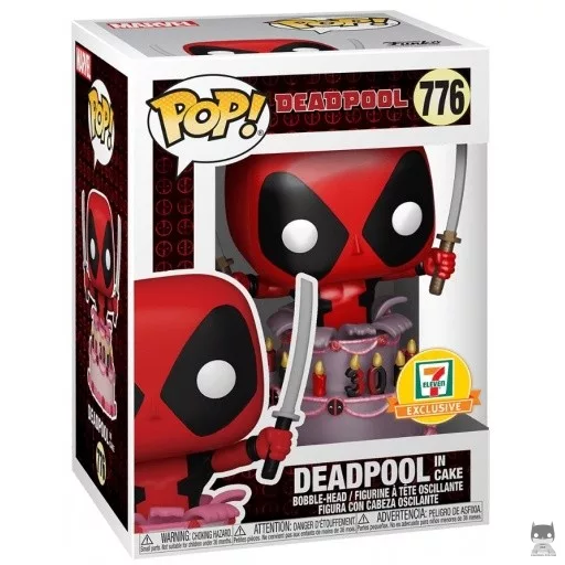 Deadpool in Cake (Metallic) Funko Pop! figure (7-eleven)