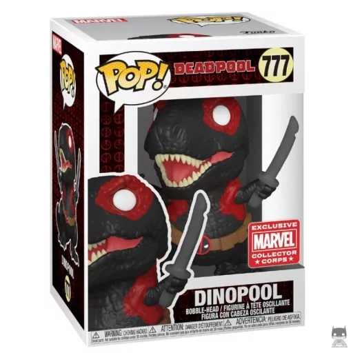 Dinopool (Black) Funko Pop! figure (Deadpool)