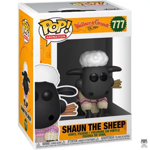 Shaun the Sheep Funko Pop! figure (Wallace and Gromit)