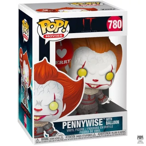 Pennywise with balloon Funko Pop! figure (IT: Chapter Two)