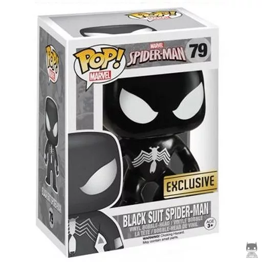 Spider-Man (Black Suit) Funko Pop! figure (Marvel Comics)