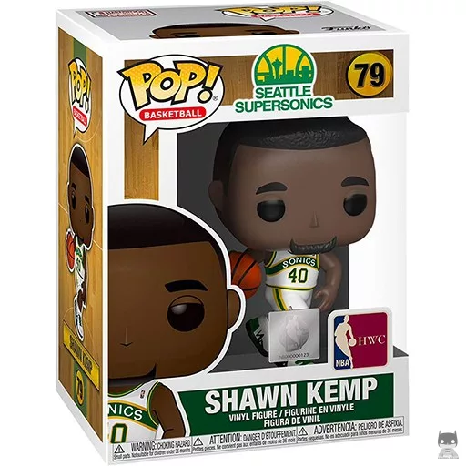 Shawn Kemp (Sonics home) Funko Pop! figure (NBA)