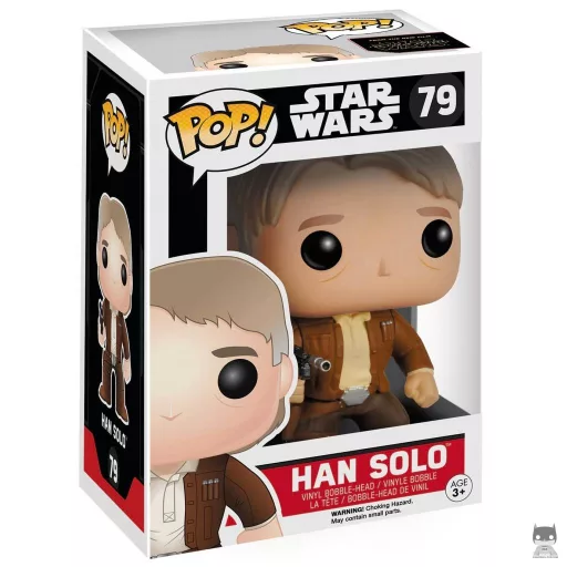Han Solo Funko Pop! figure (Star Wars: Episode VII, The Force Awakens)