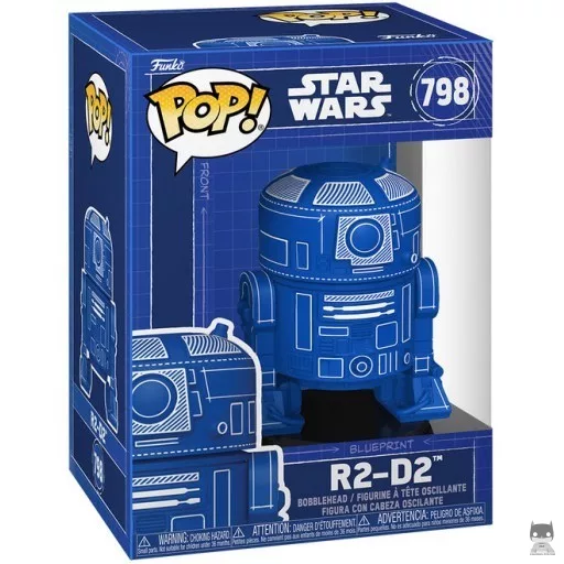R2-D2 (Blueprint Deco) Funko Pop! figure (Star Wars (Artist Series))