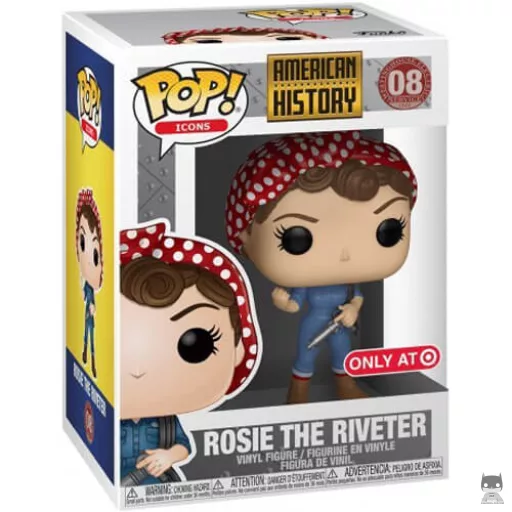 Rosie the Riveter Funko Pop! figure (American History)