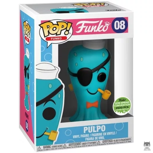 Pulpo (Blue) Funko Pop! figure (Fantastik Plastik)