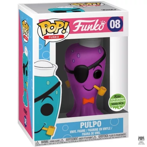 Pulpo (Purple) Funko Pop! figure (Fantastik Plastik)