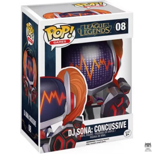 DJ Sona : Concussive Funko Pop! figure (League of Legends)
