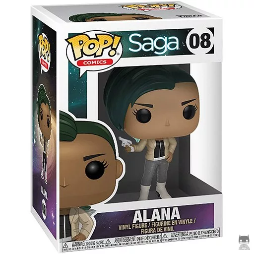Alana with gun Funko Pop! figure (SAGA)