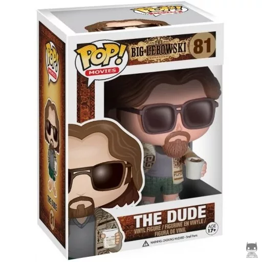 The Dude Funko Pop! figure (The Big Lebowski)