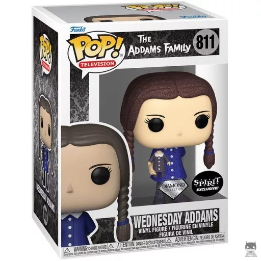 Wednesday Addams (Diamond Glitter) Funko Pop! figure (Spirit Halloween)