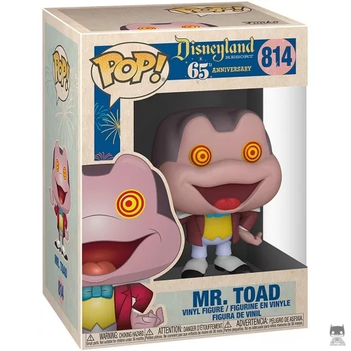 Mr. Toad with Spinning Eyes Funko Pop! figure (Disneyland Resort 65th Anniversary)