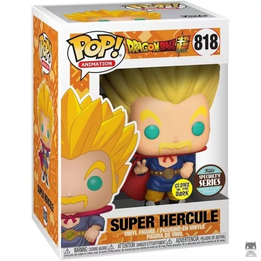 Super Saiyan Hercule (Glow in the Dark) Funko Pop! figure (Dragon Ball Super (DBS))