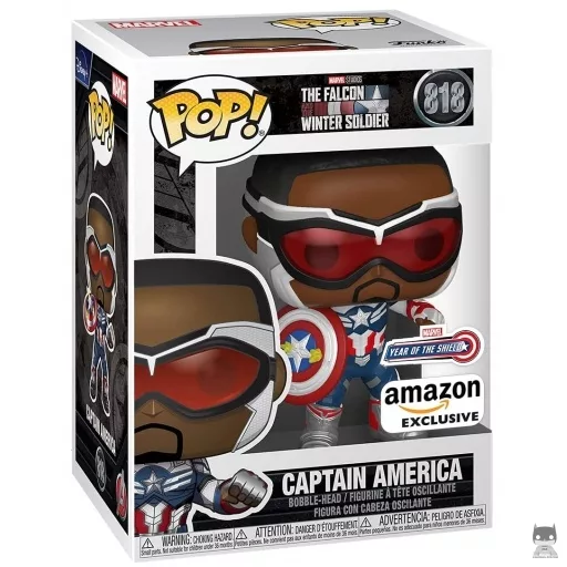 Captain America with shield Funko Pop! figure (The Falcon & Winter Soldier)